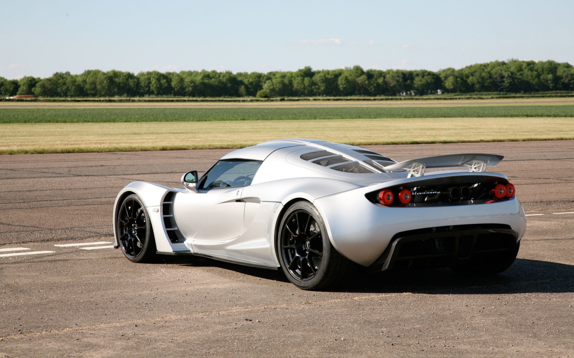 Картинки Hennessey, Venom GT, вид сбоку, Грей фото и обои на рабочий стол