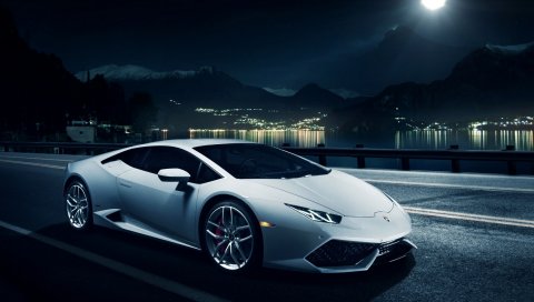 ламборджини, Huracan, штр 610-4 весовых коэффициентов, lb724, белый
