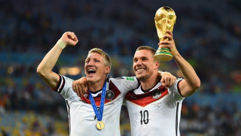 Лукас подольски, бастиан schweinsteiger, марио Goetze, fifa, кубок мира 2014