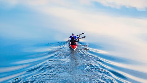 Катание на лодках, спорт, вода