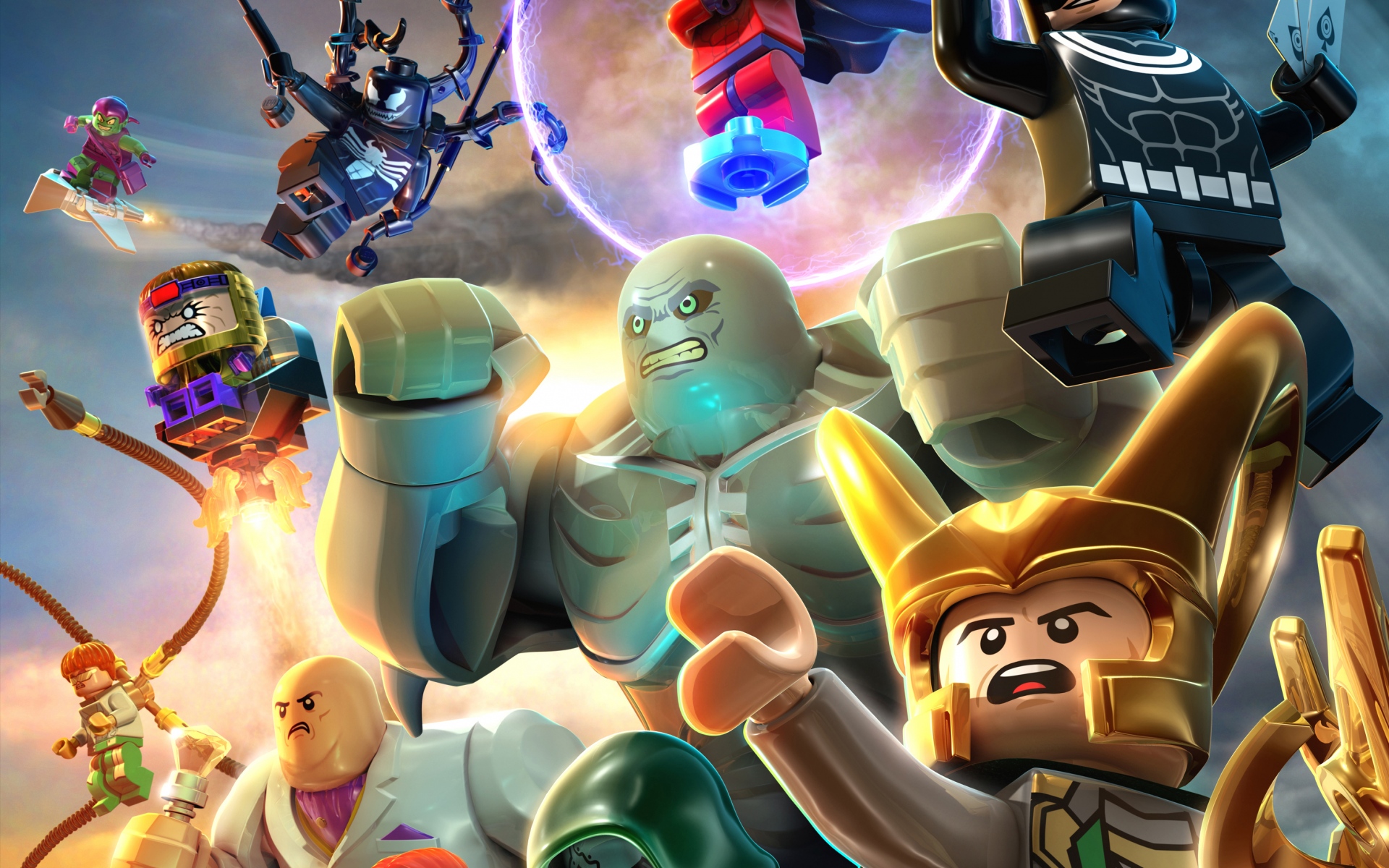 Картинки Lego marvel super heroes, lego, супер злодеи, герои, чудо фото и о...