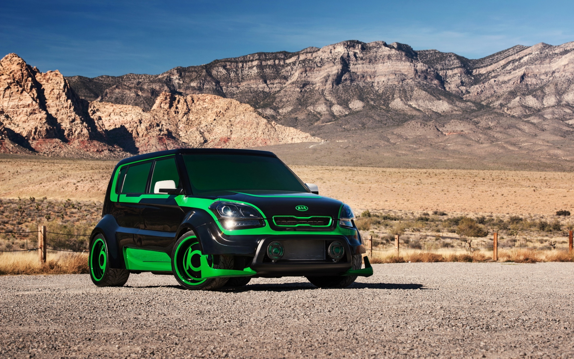Картинки Kia soul, kia soul, kia, green фото и обои на рабочий стол