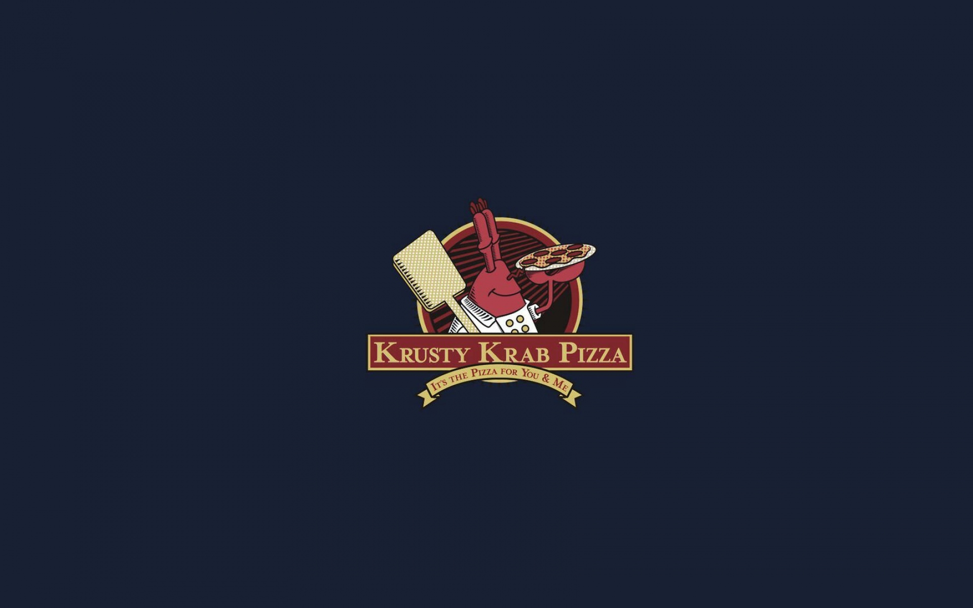 Картинки Spongebob squarepants, mr krabs, логотип, пицца фото и обои на рабочий стол