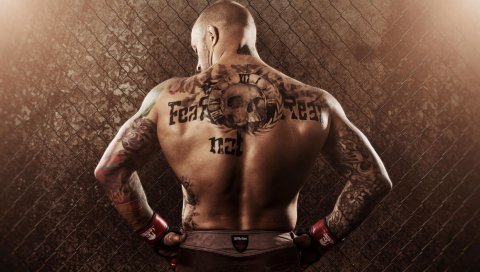 Mma, смешанные единоборства, спортсмен, татуировки, смешанные единоборства