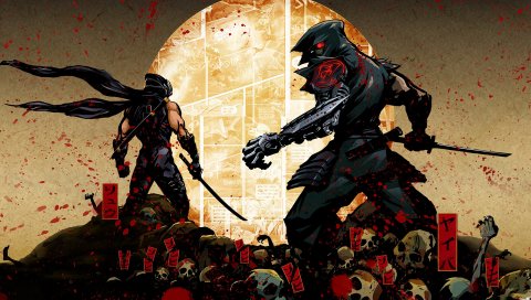 Yaiba ninja gaiden z, ниндзя, yaiba kamikaze, cyborg