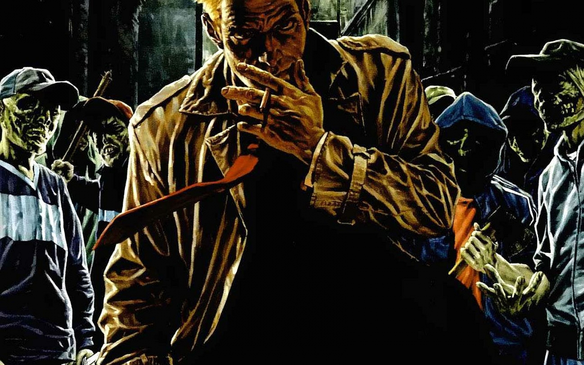 Картинки John constantine hellblazer, yorick brown, y последний человек, головокружение фото и обои на рабочий стол