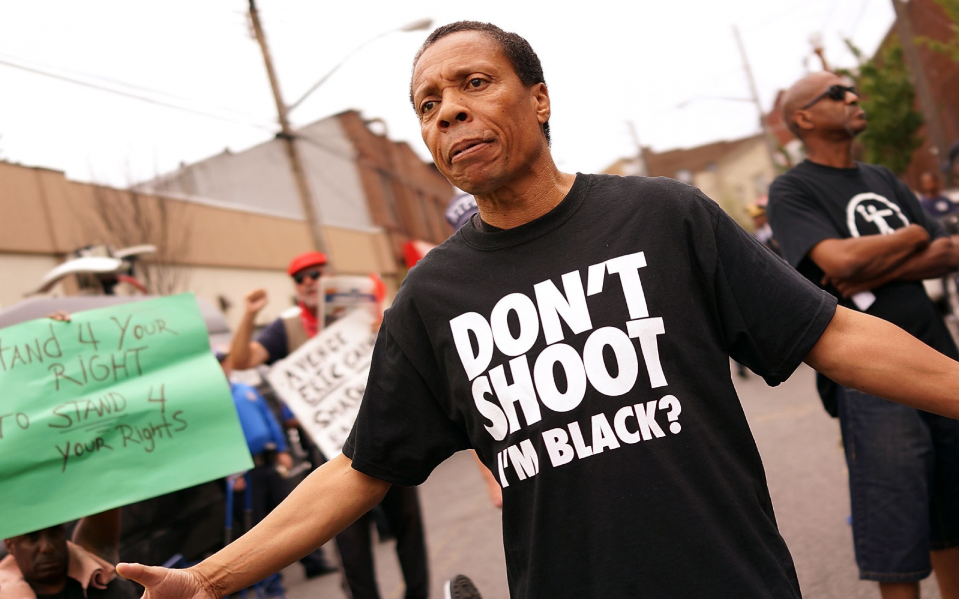 Картинки Eric garner, смерть, протест, протестующие, бухта фото и обои на рабочий стол