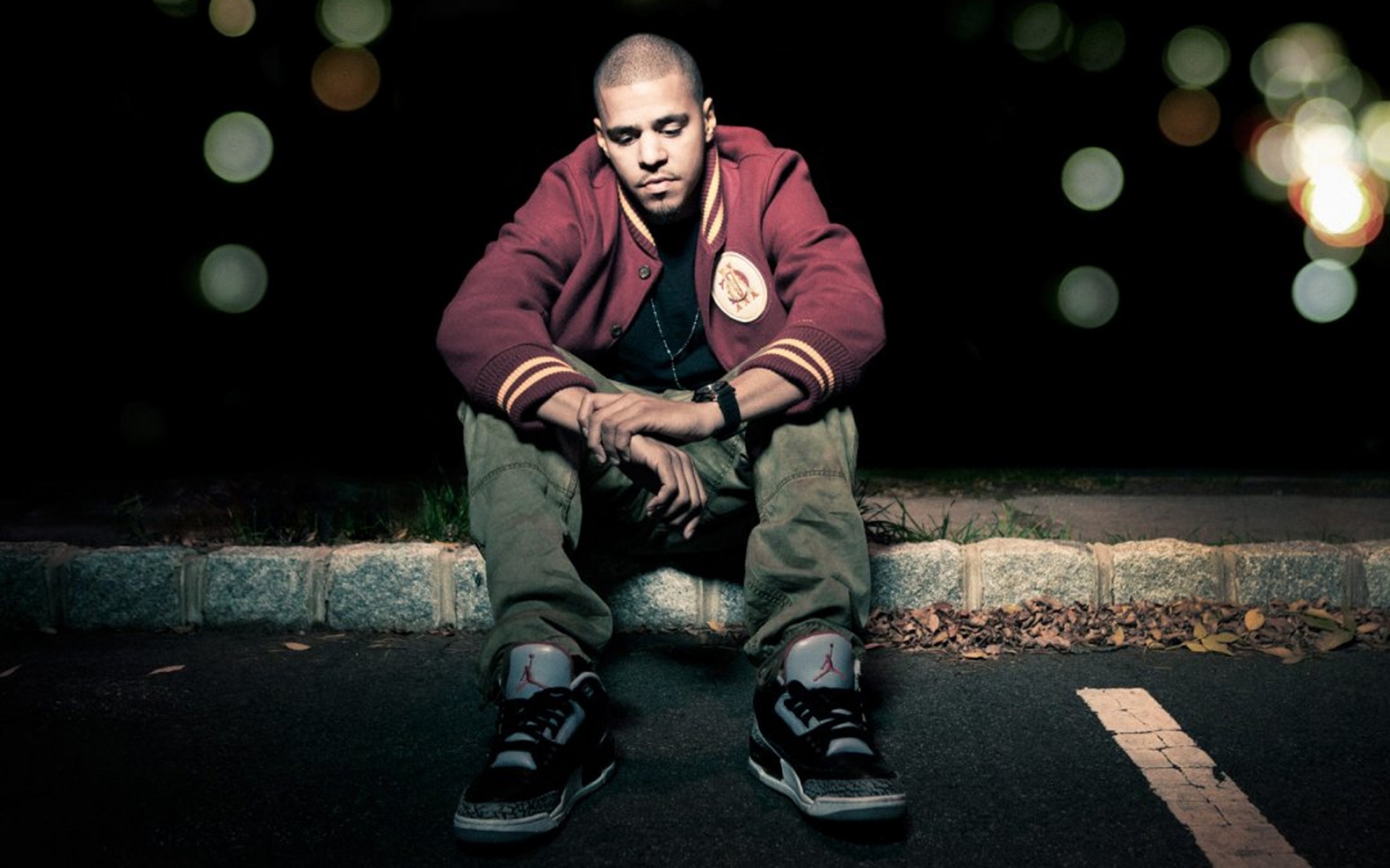 Картинки Jermaine lamarr cole, j cole, рэппер, продюсер, лесные холмы фото и обои на рабочий стол
