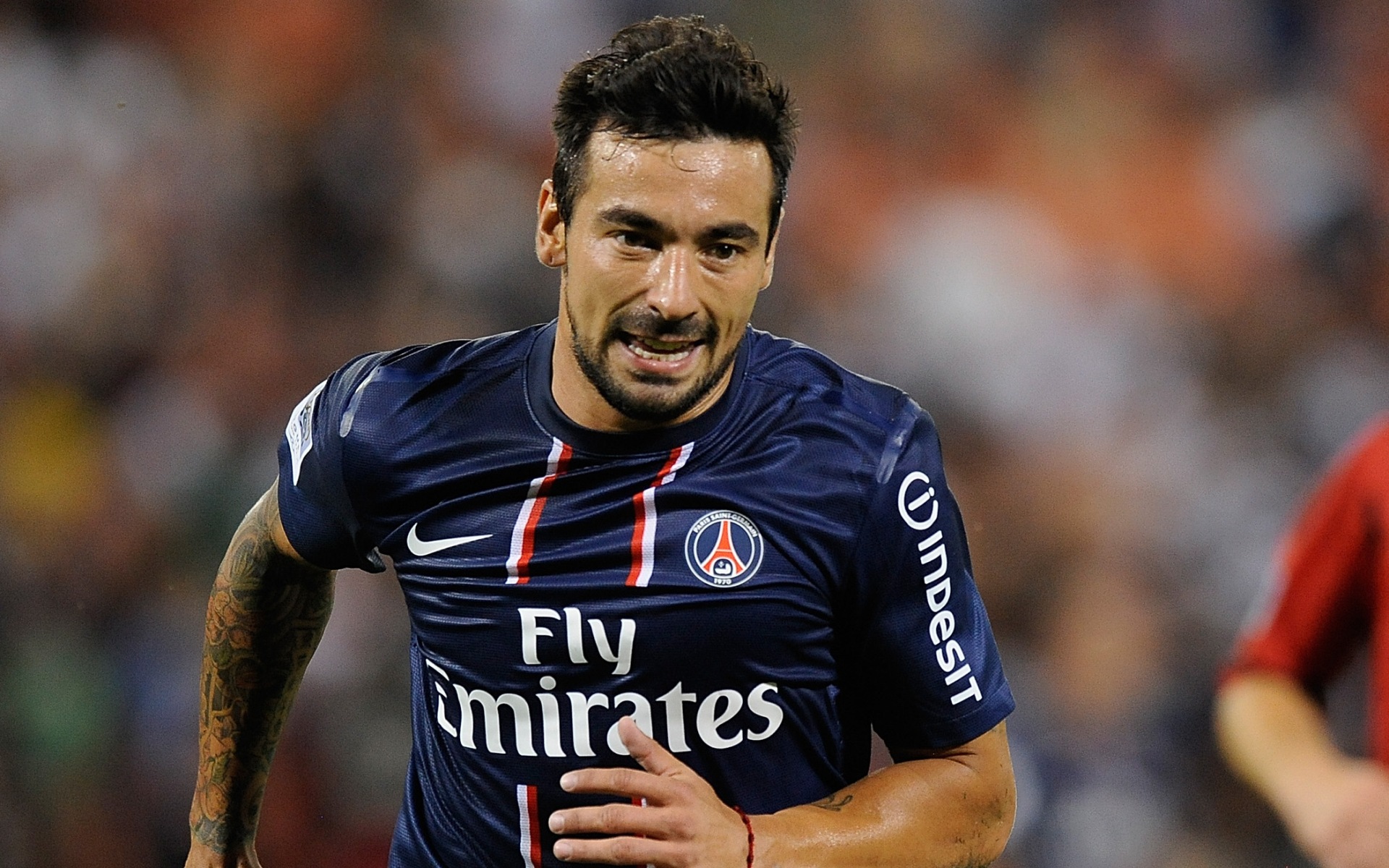 Картинки Ezequiel lavezzi, футболист, paris saint-germain фото и обои на рабочий стол