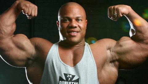 Фил Хит, культурист, чемпион, спортсмен