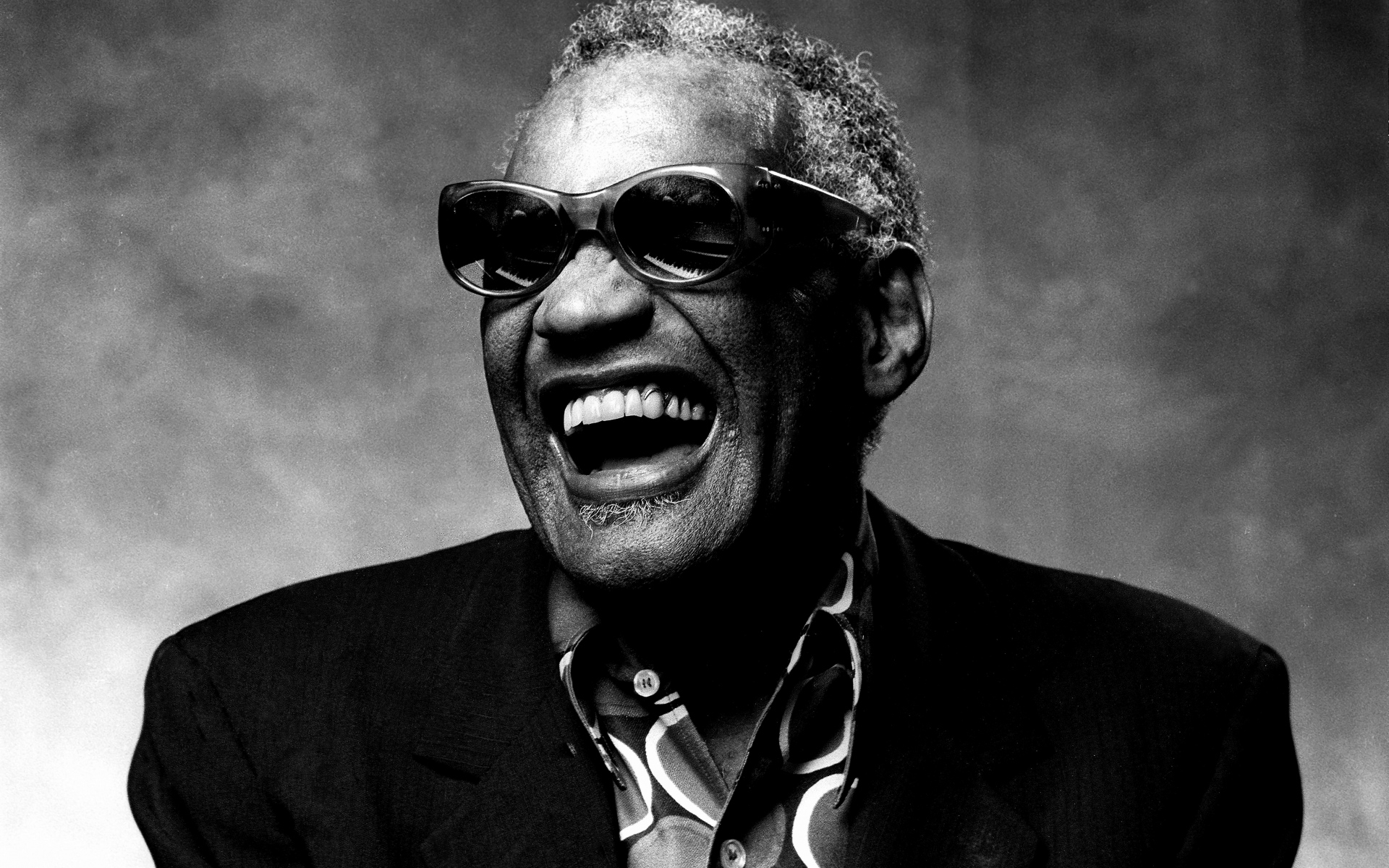 Картинки Ray charles, музыкант, автор, душа, джаз, ритм и блюз, bw фото и обои на рабочий стол