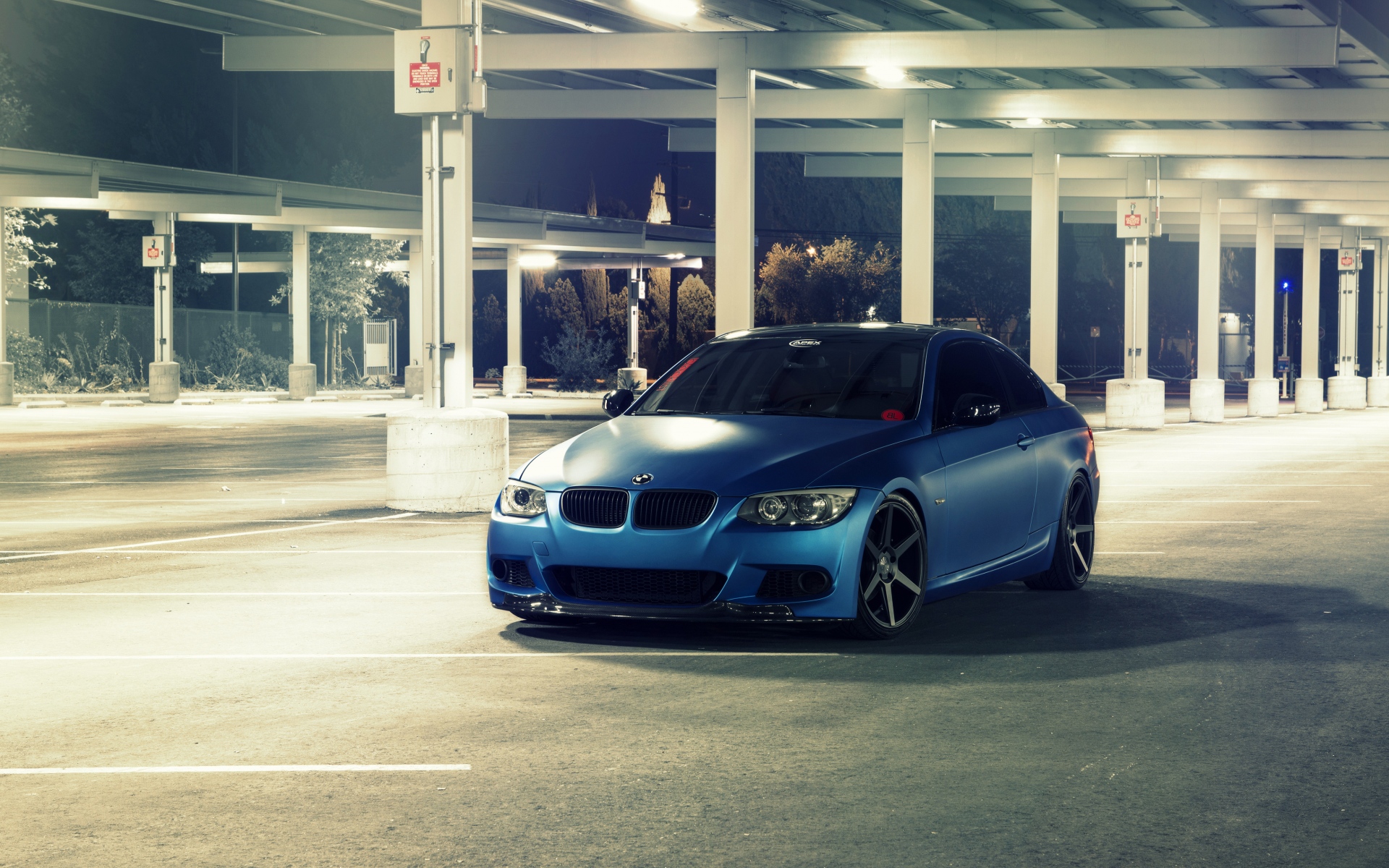 Картинки Bmw, e92, m3, матовый, металлический синий фото и обои на рабочий стол