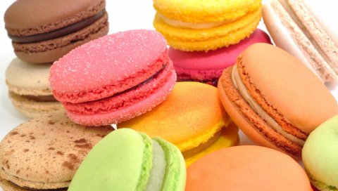 Макарон, французское кондитерское изделие, десерт