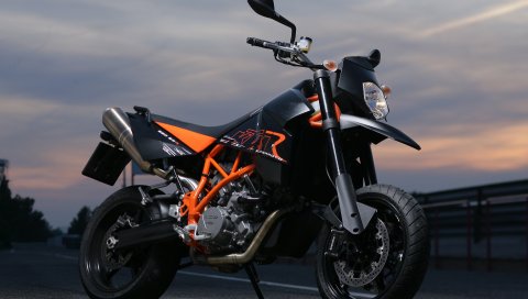 Ktm 950 supermoto r, ktm 950 см, мотоцикл