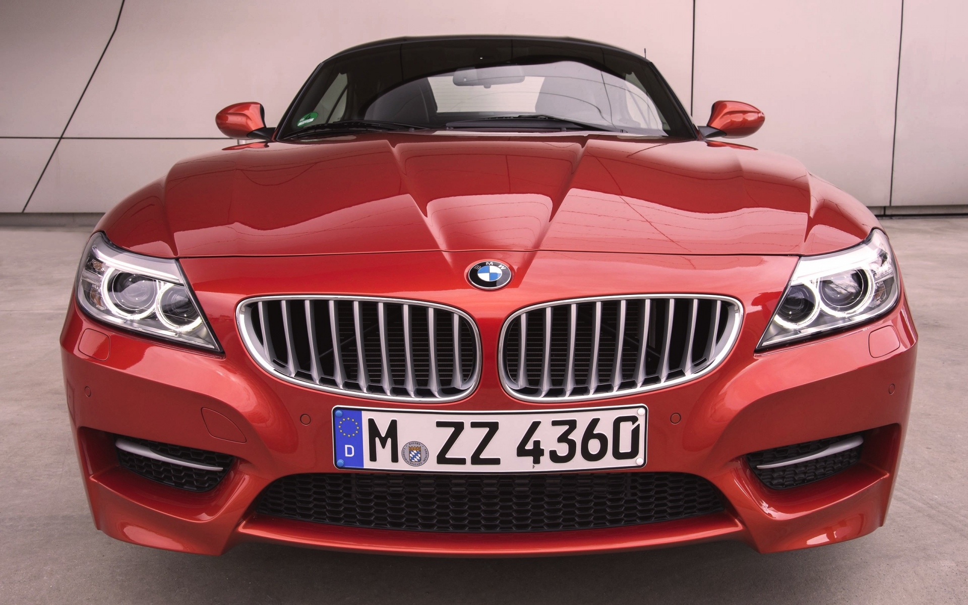 Картинки Bmw z4, 2014, bmw, красный, передний бампер фото и обои на рабочий стол