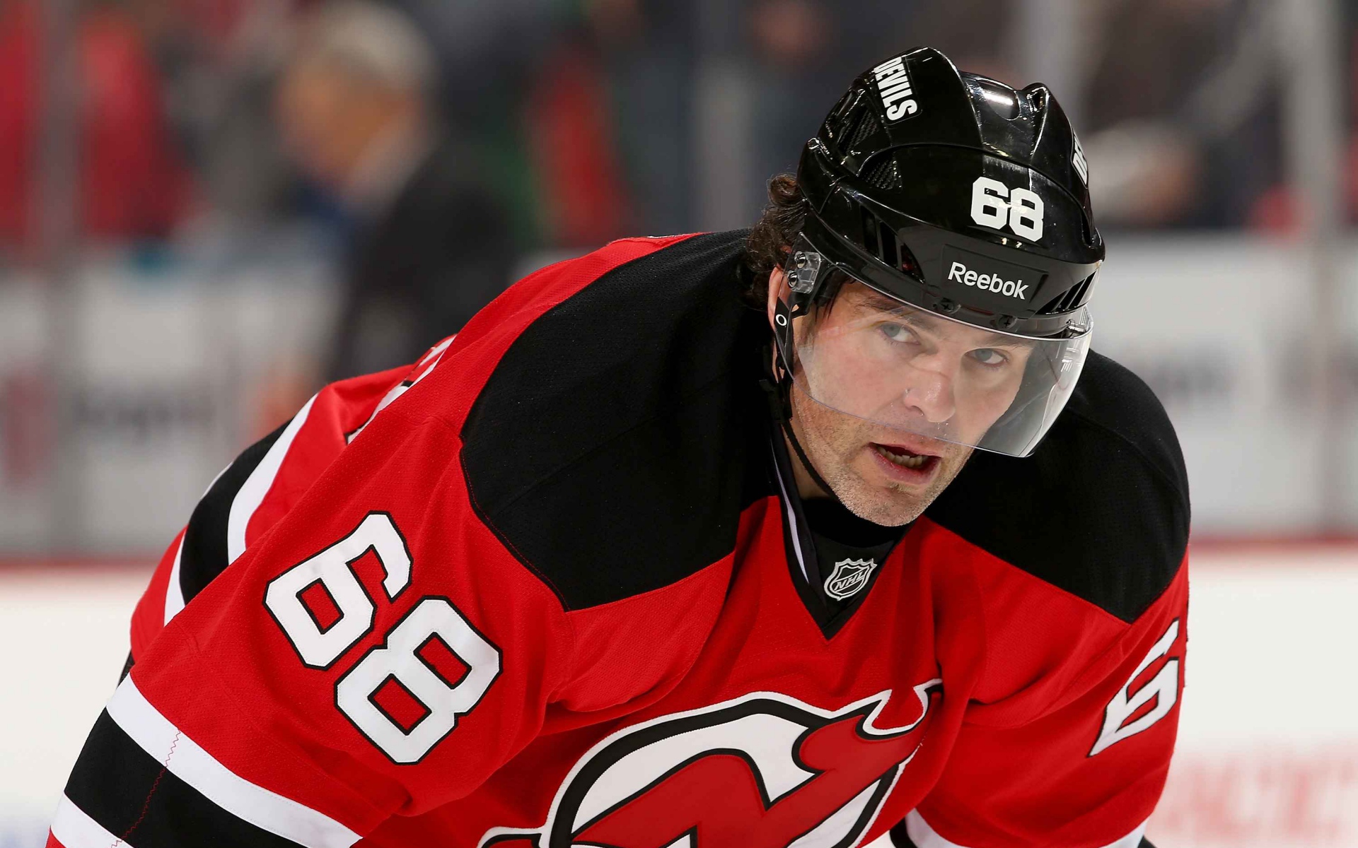 Картинки Jaromir jagr, хоккеист, нападающий, новые дживы джерси фото и обои на рабочий стол