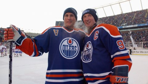 Paul coffey, wayne gretzky, edmonton oilers, хоккей
