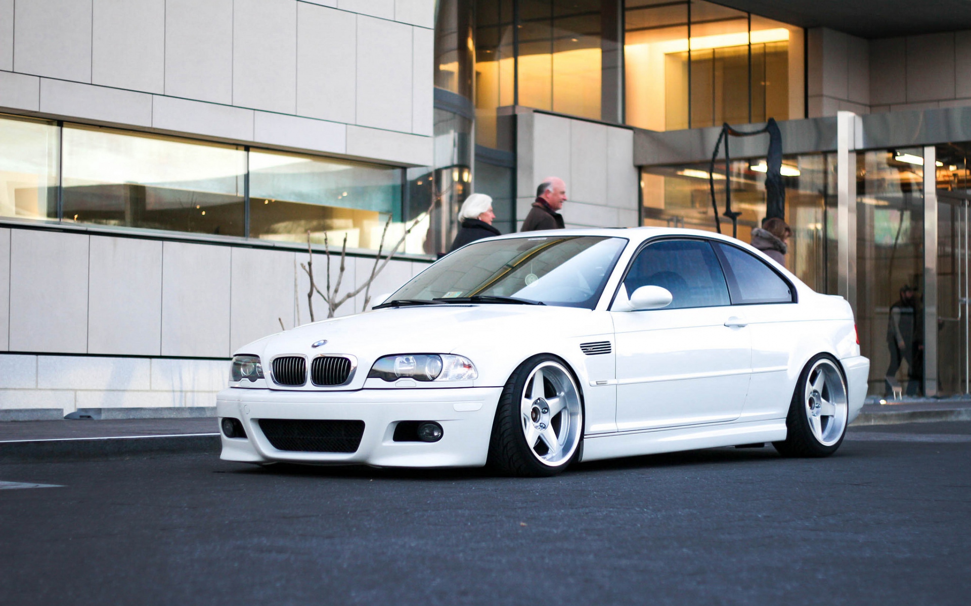 Картинки Bmw, m3, e46, белый, вид сбоку фото и обои на рабочий стол