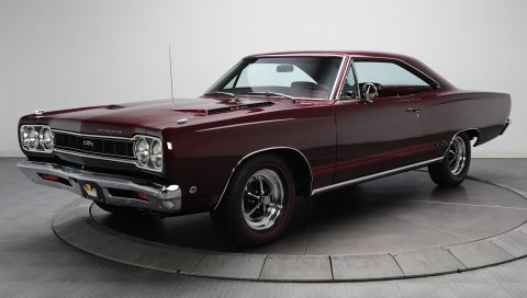 1968 plymouth gtx, plymouth, hemi, burgundy