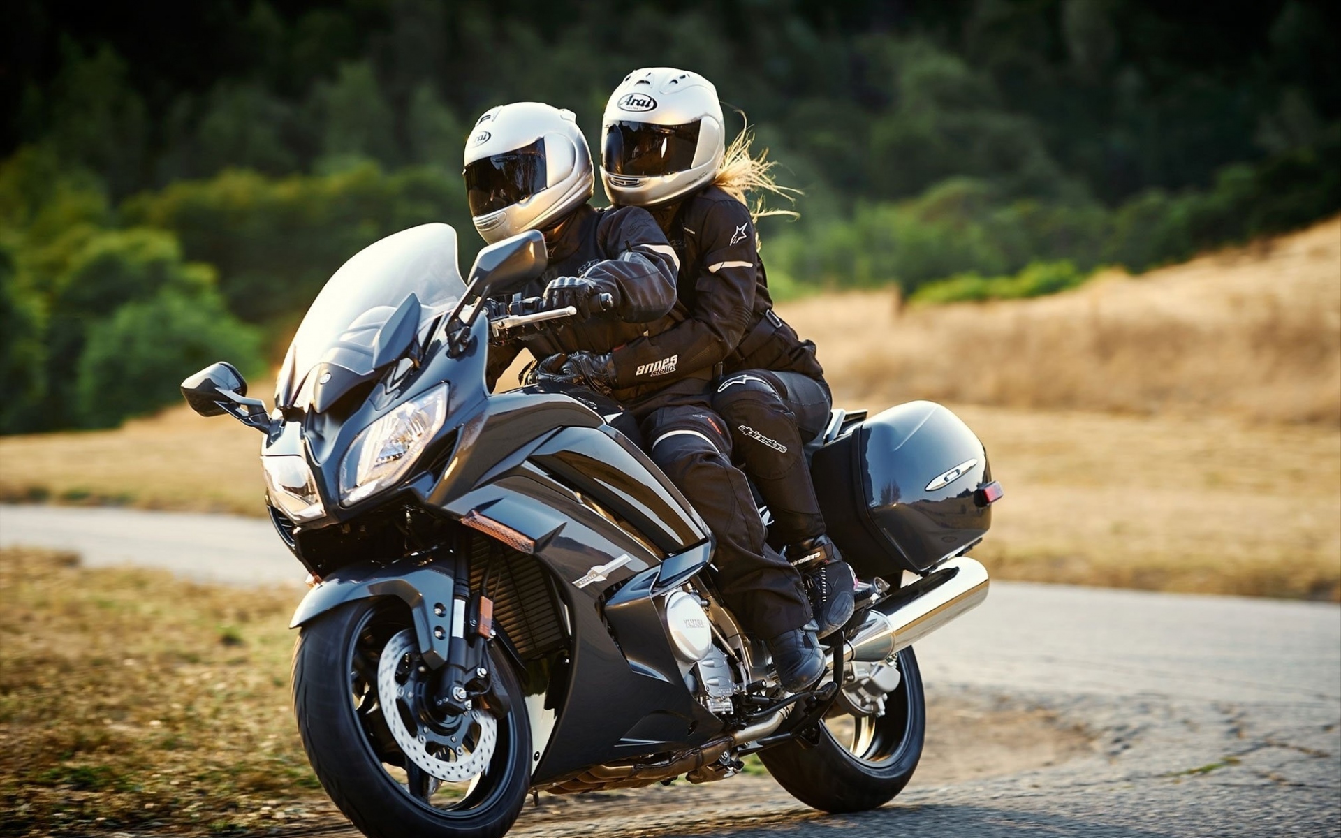 Картинки 2015, Ямаха, fjr1300es, спорт, поворот фото и обои на рабочий стол