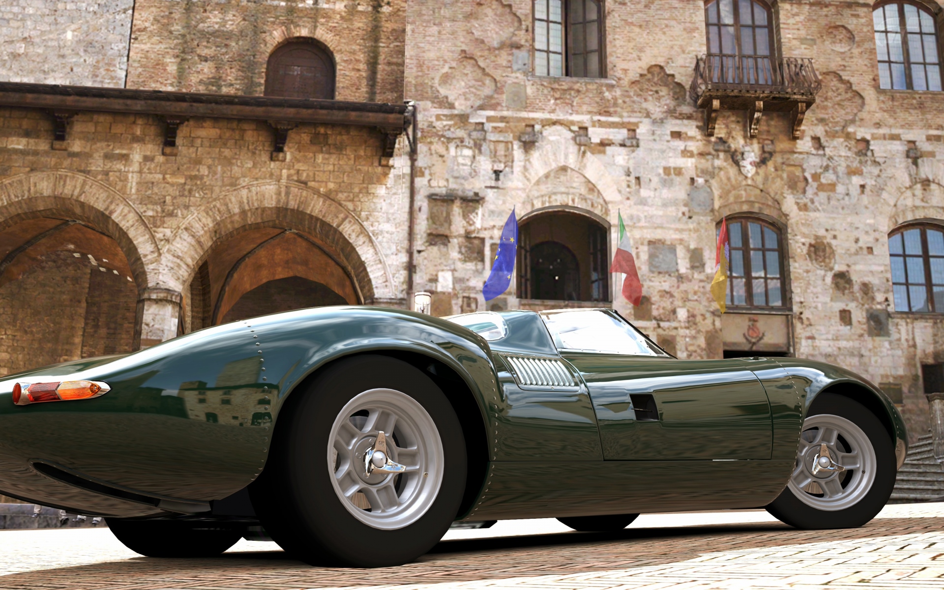 Картинки ягуар XJ13, 1996, вид сбоку, гоночный автомобиль , ягуар фото и обои на рабочий стол