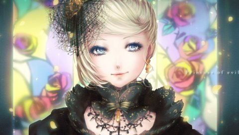 Vocaloid, аниме, искусство, Kagamine Рин, истории зла