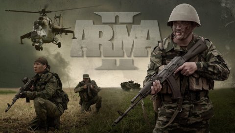 ARMA II, ARMA, солдаты, поле