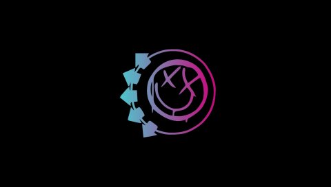 Blink 182, минимализм, искусство, розовый