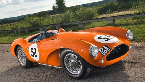 Db3s, aston martin, 1953, вид спереди