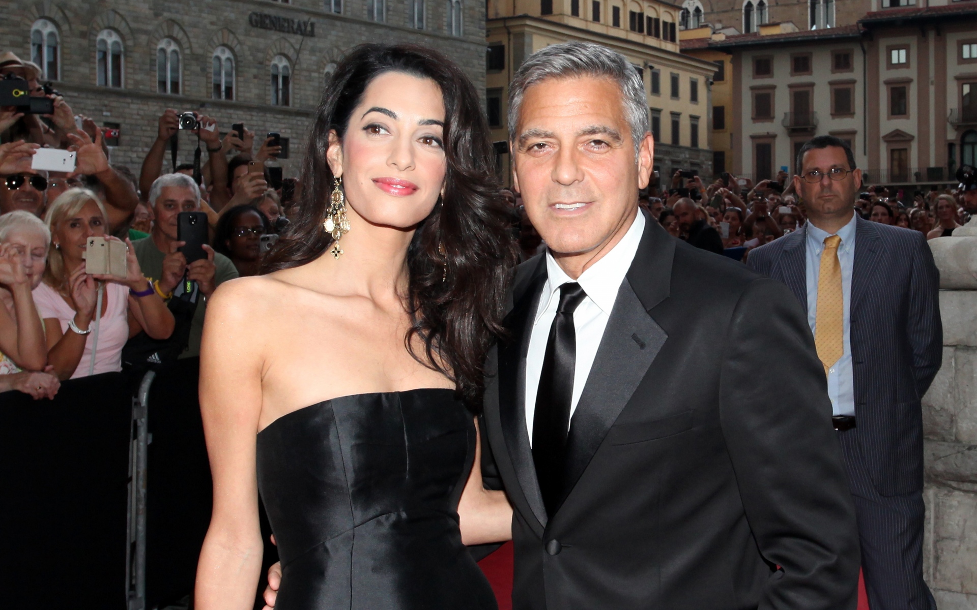 Картинки George clooney, amal alamuddin, брак, семья, кольца фото и обои на рабочий стол
