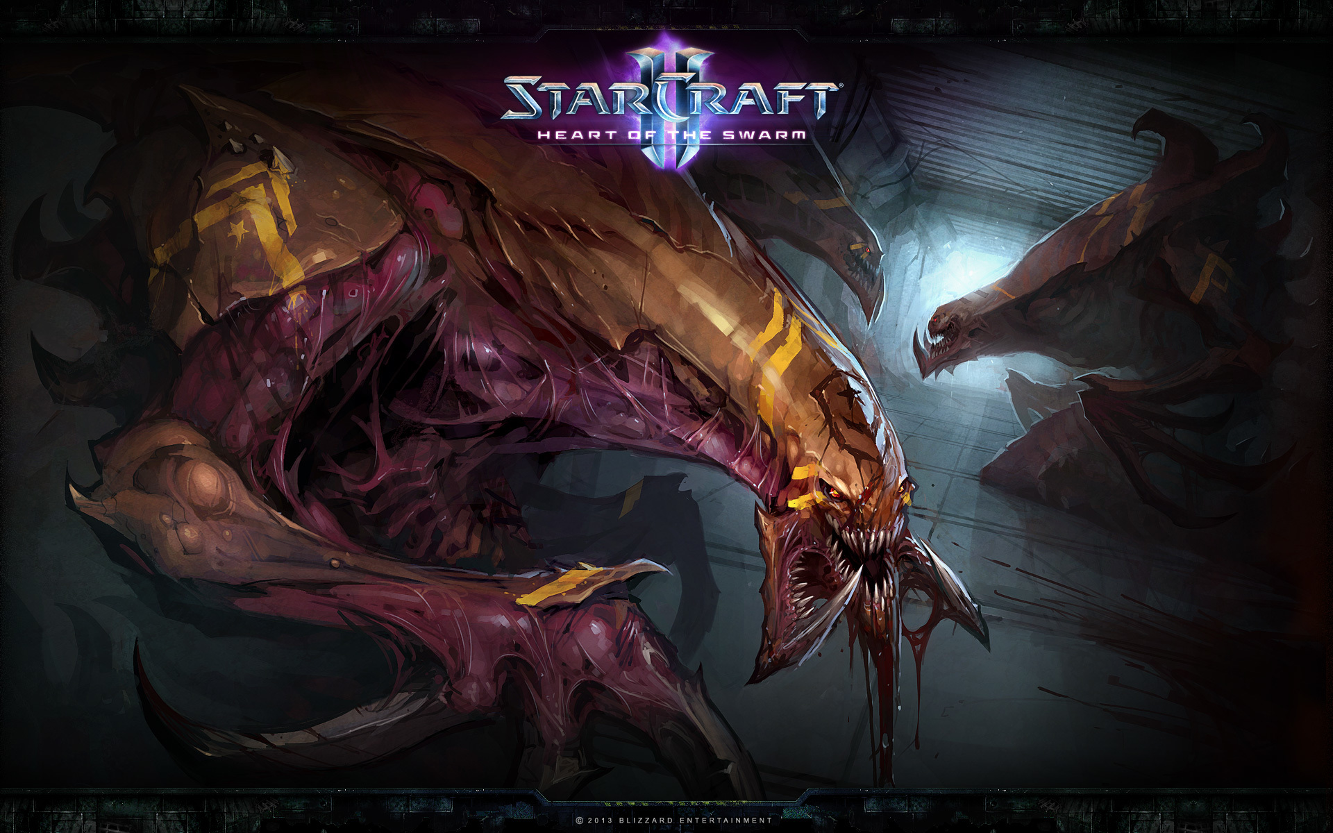 Картинки Starcraft 2, сердце рой, искусство фото и обои на рабочий стол