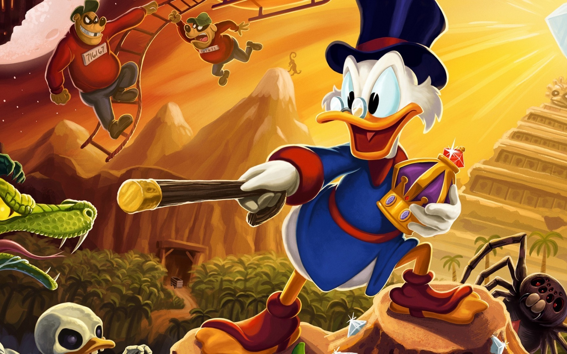 Картинки Ducktales remastered, duck, scrooge mcduck фото и обои на рабочий стол