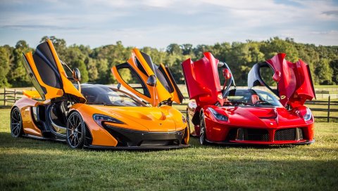 Mclaren, p1, ferrari, laferrari
