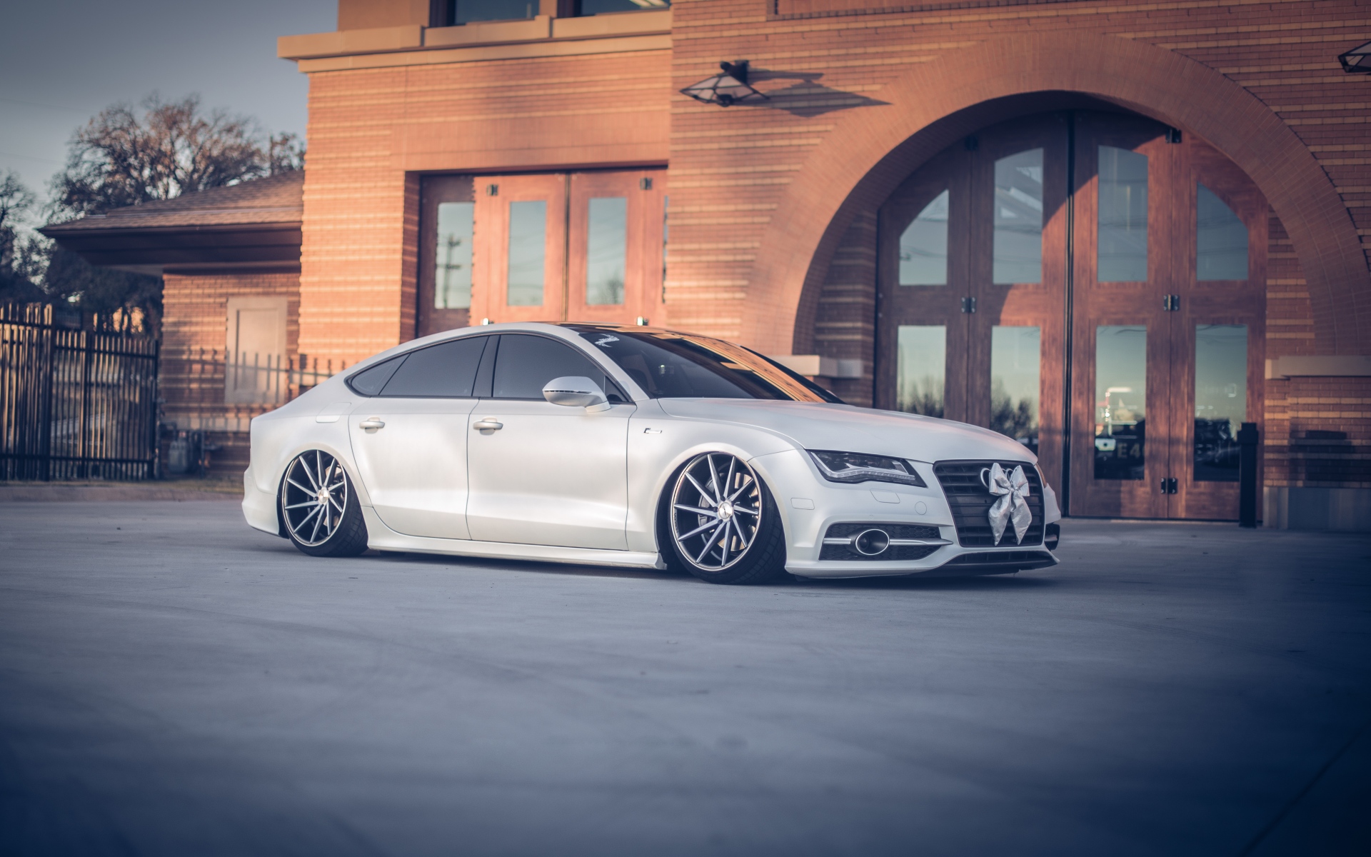 Картинки Audi, a7, vossen, тюнинг, колеса фото и обои на рабочий стол