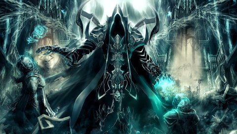 Искусство, diablo iii, жатка душ, malthael