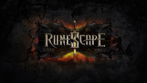 Runescape, логотип, меч, игра