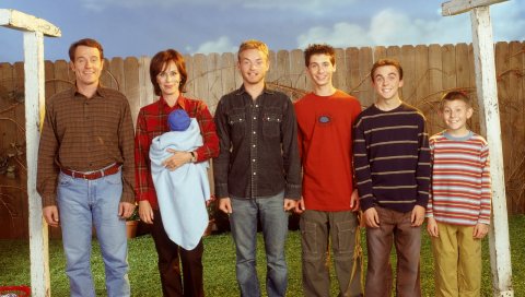 Malcolm в середине, malcolm, hal, lois, francis, reese, dewey