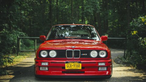 Bmw, e30, m3, красный, настройка