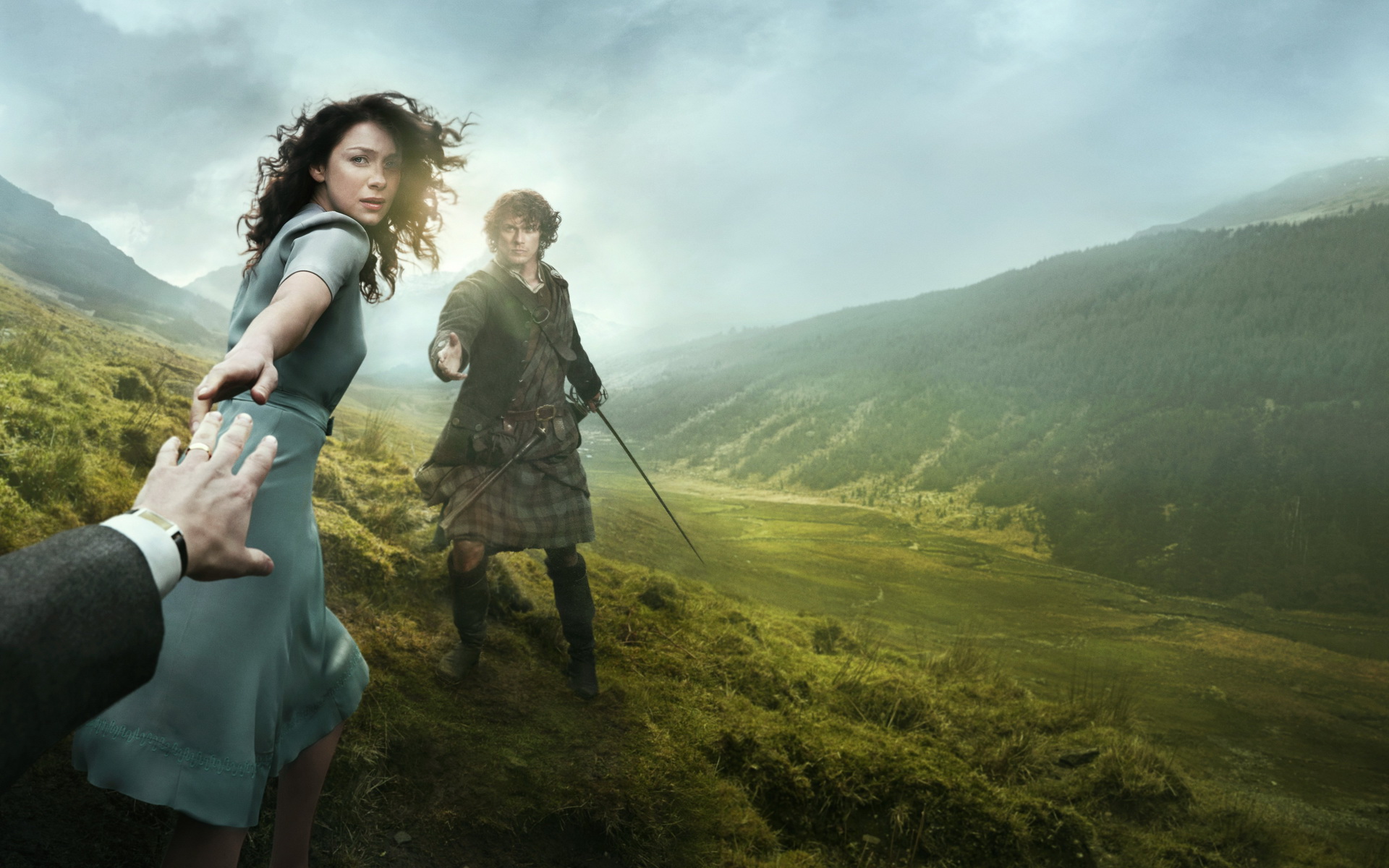 Картинки Outlander, jamie, dougal фото и обои на рабочий стол