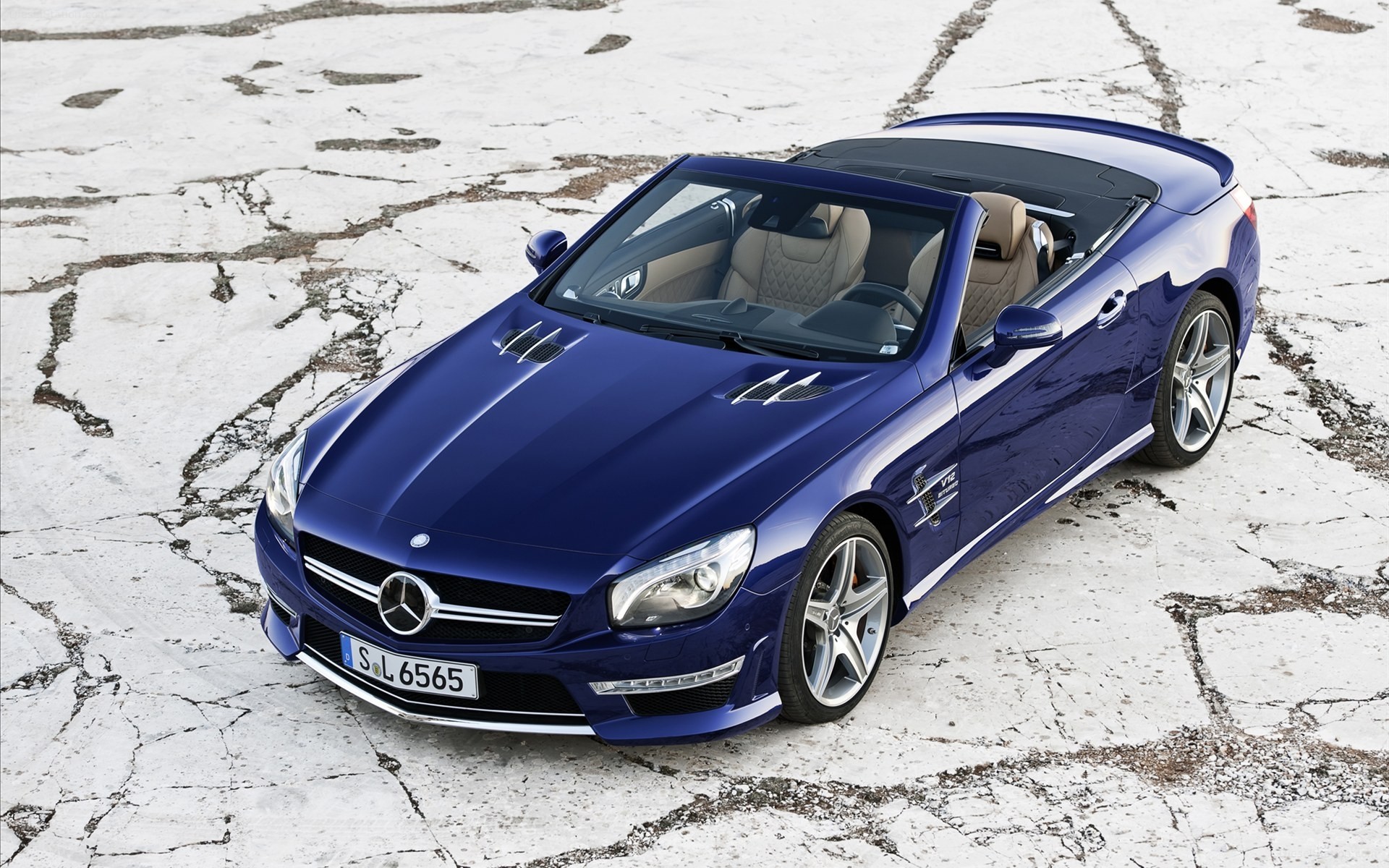 Картинки 2013, мерседес бенз, SL65, АМГ, конвертируемая фото и обои на рабочий стол