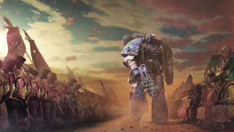 Warhammer 40000, альфа легион, игра, рисунок
