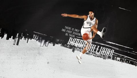 Дерон Уильямс, Бруклин Нетс, NBA, баскетбол, город, Найк