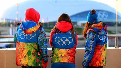Сочи 2014, люди, одежда, символы, олимпиада