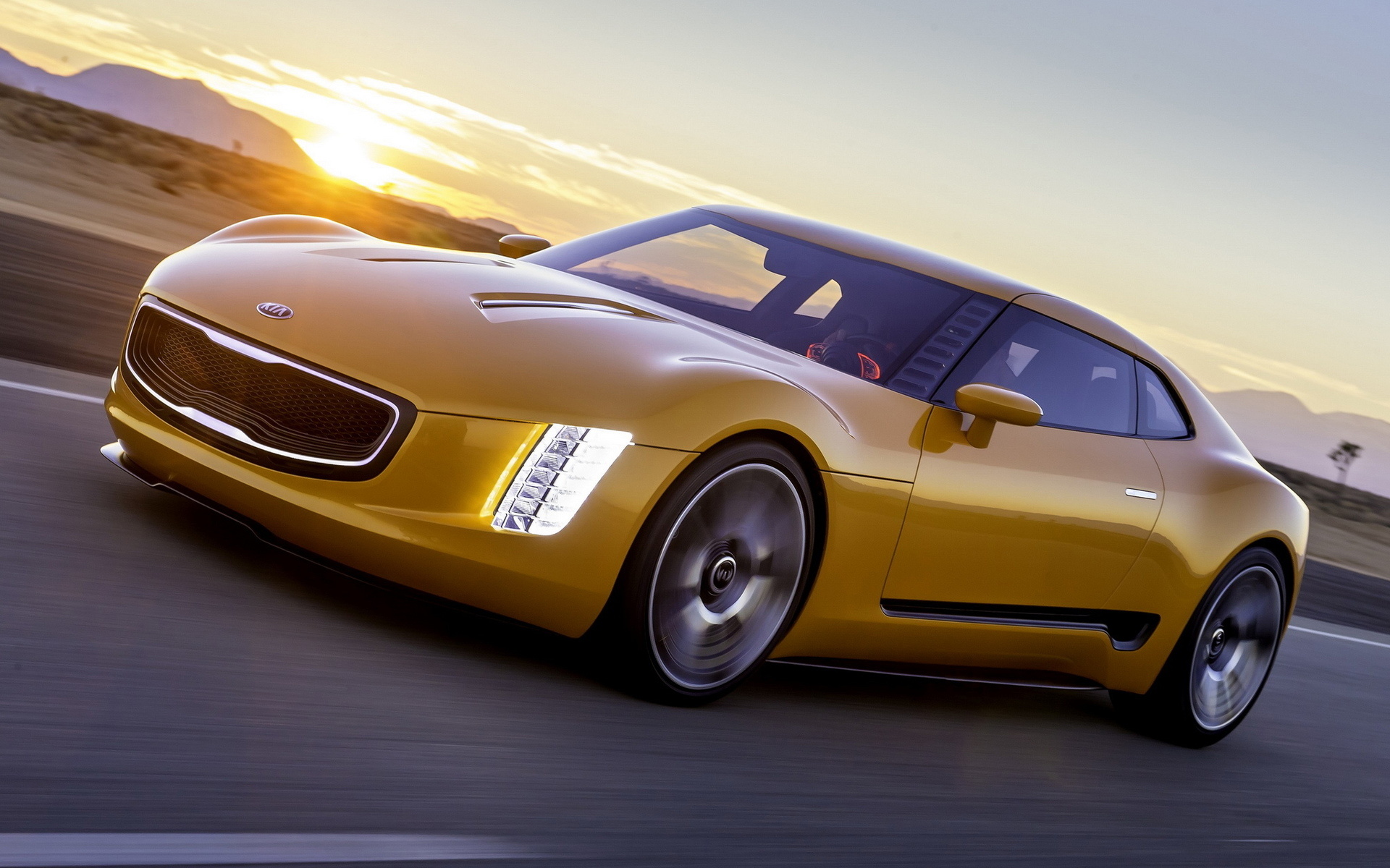 Картинки Kia, gt4, stinger, концепция фото и обои на рабочий стол