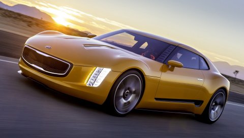 Kia, gt4, stinger, концепция