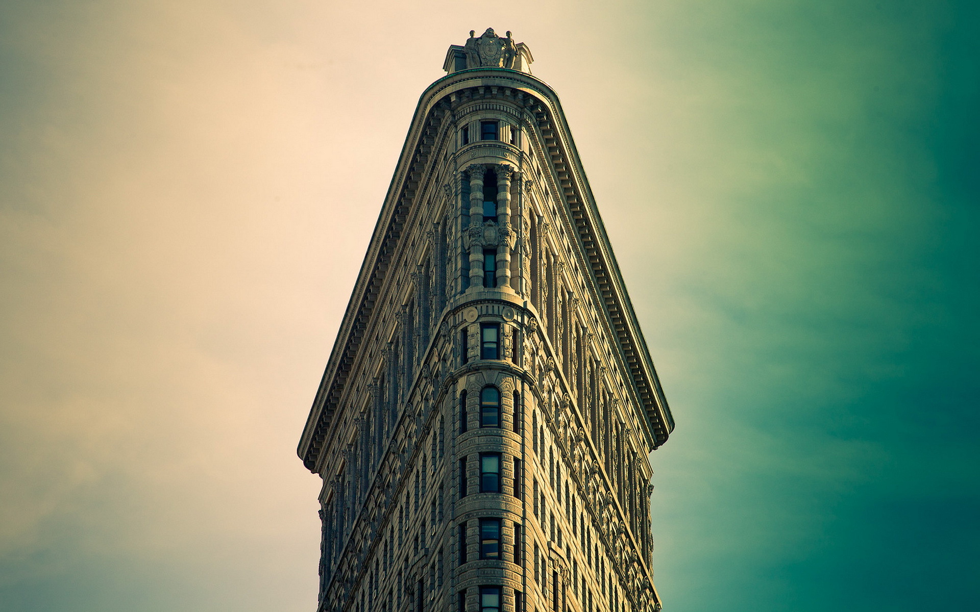Картинки Nyc, Нью-Йорк, Манхэттен, плоское здание фото и обои на рабочий стол