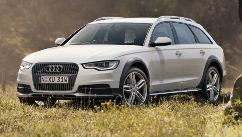 Tdi, a6, allroad, автомобили, вид спереди