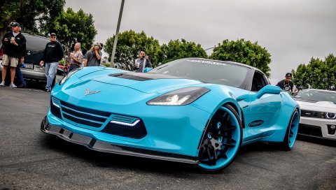 C7, forgiato, скат, спорт, стиль, вид спереди