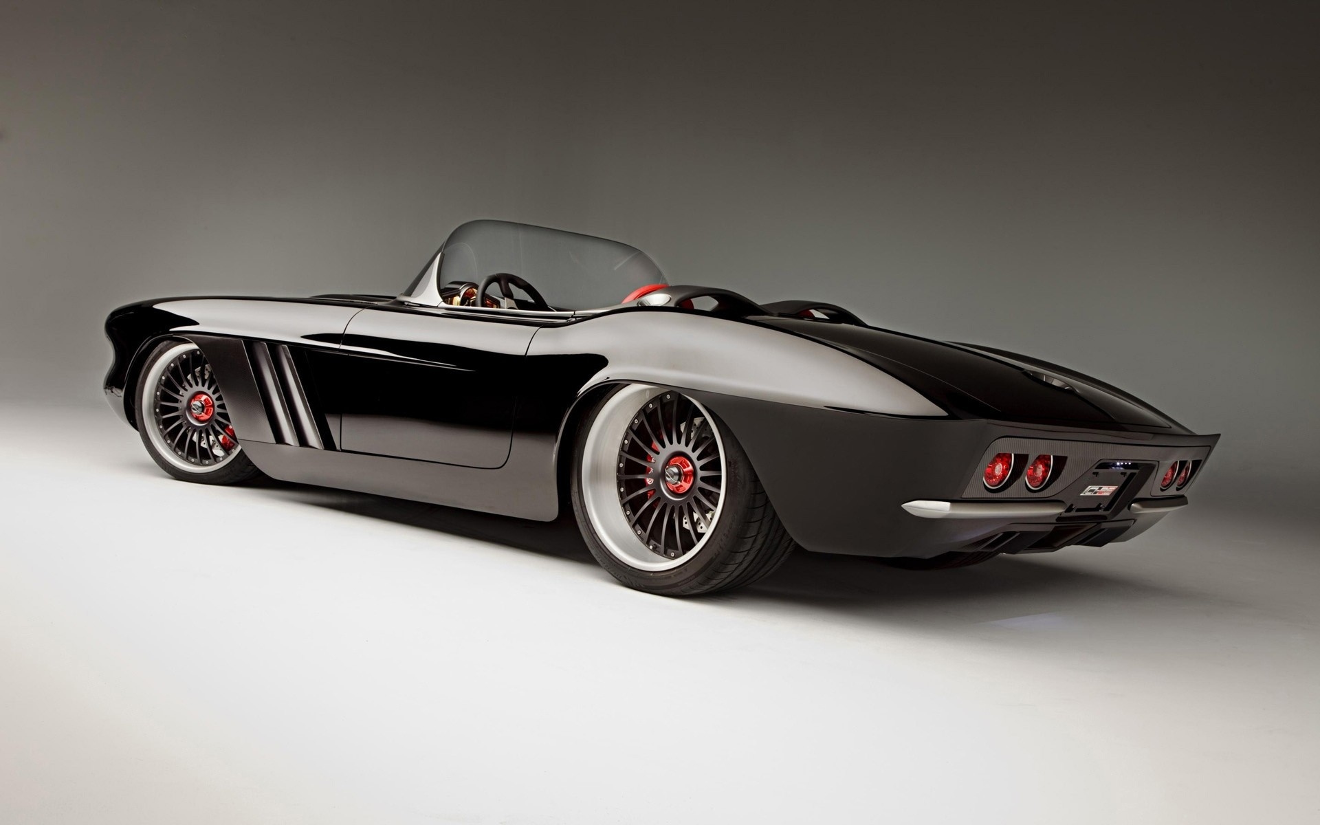 Картинки 1962, chevrolet, rs, кабриолет, авто, черный фото и обои на рабочий стол