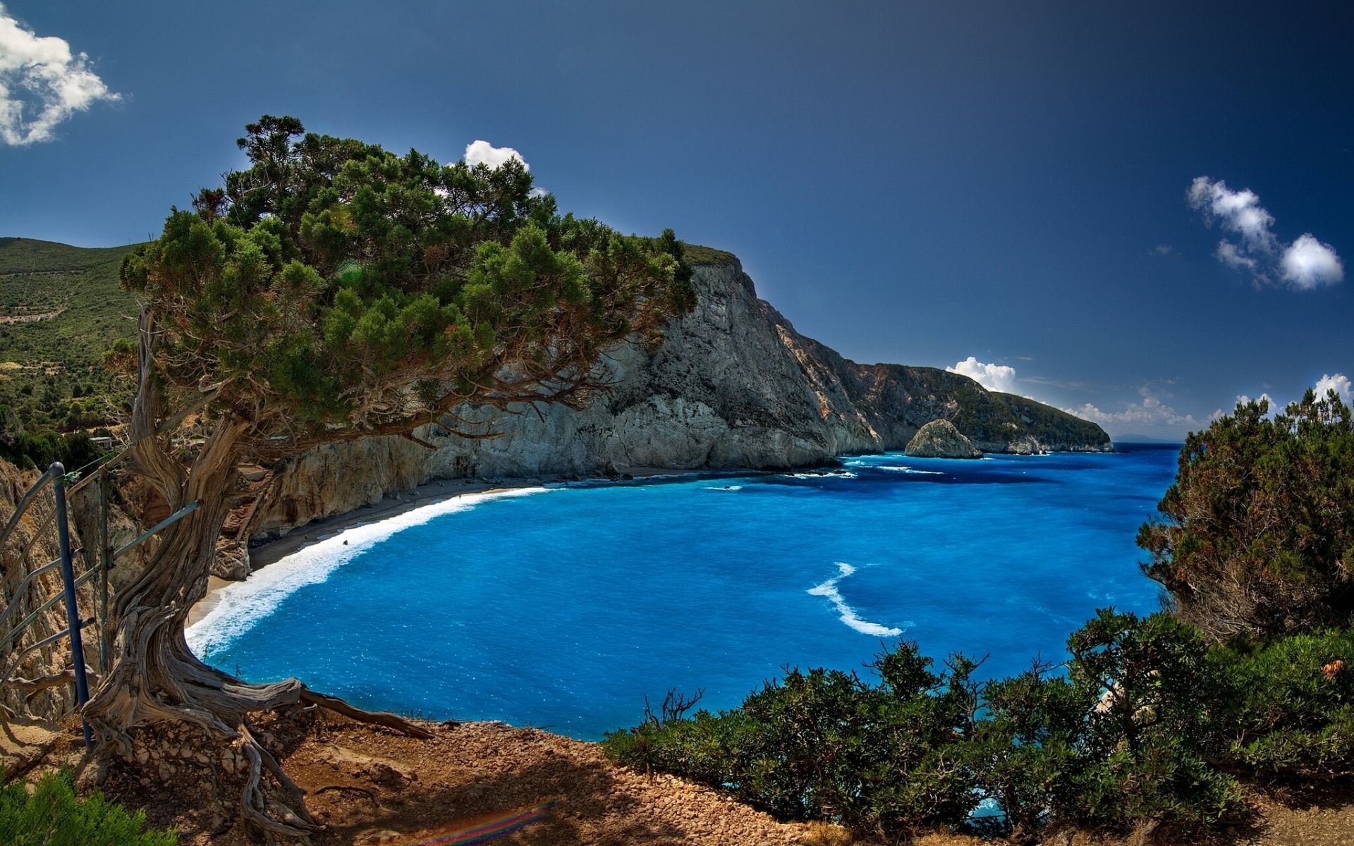 Картинки Porto katsiki, lefkada, greece, ionian sea, hdr фото и обои на рабочий стол